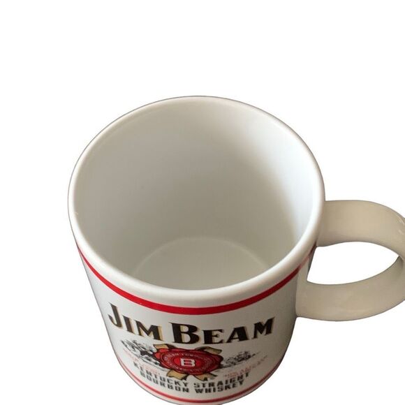 Vintage Jim Beam Kentucky Straight Bourbon Whiskey Coffee Cup Mug 2000 Stylish - Picture 6 of 11